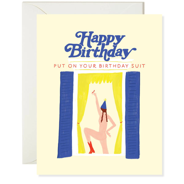 Birthday Suit Card - DIGS
