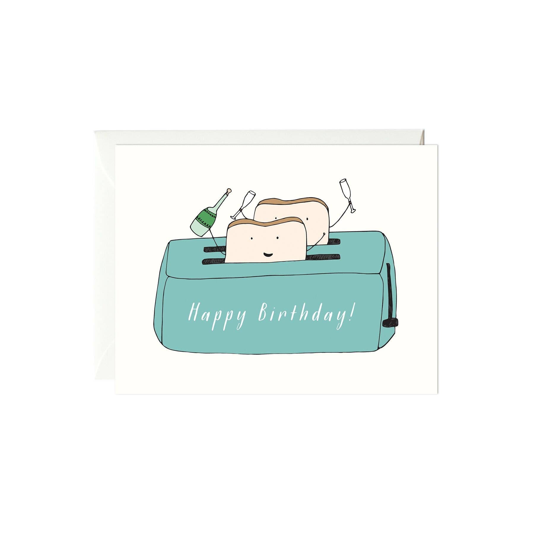 Birthday Toast Card - DIGS