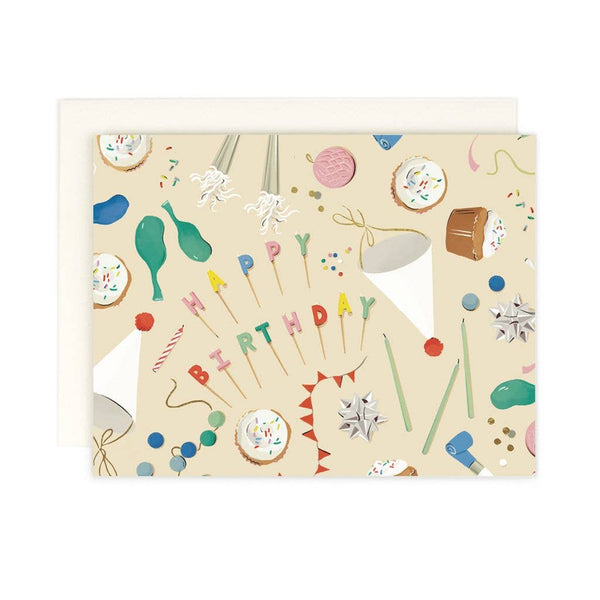 Birthday Trimmings Card - DIGS