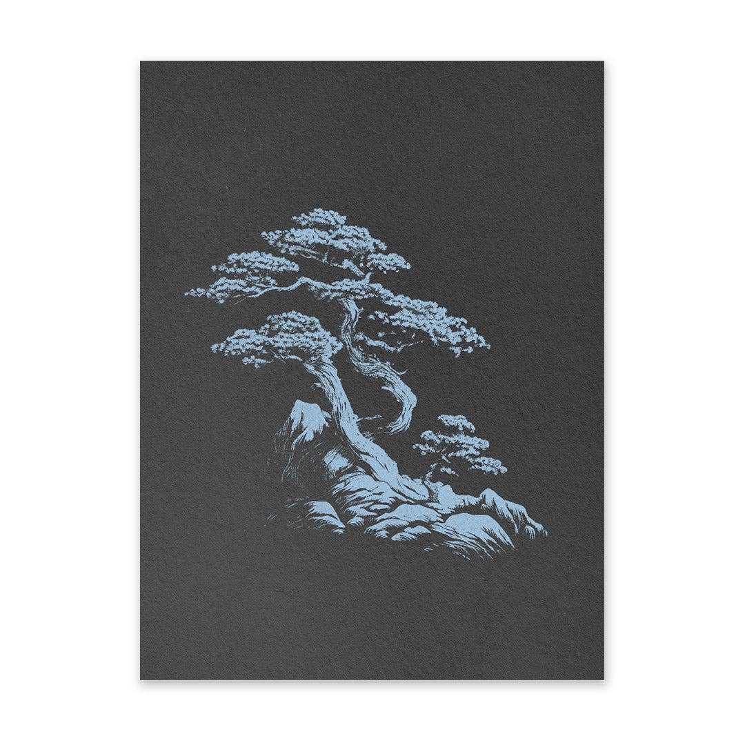 Black & White Bonsai 2 Art Print - DIGS