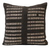 Black Woven Square Pillow - DIGS