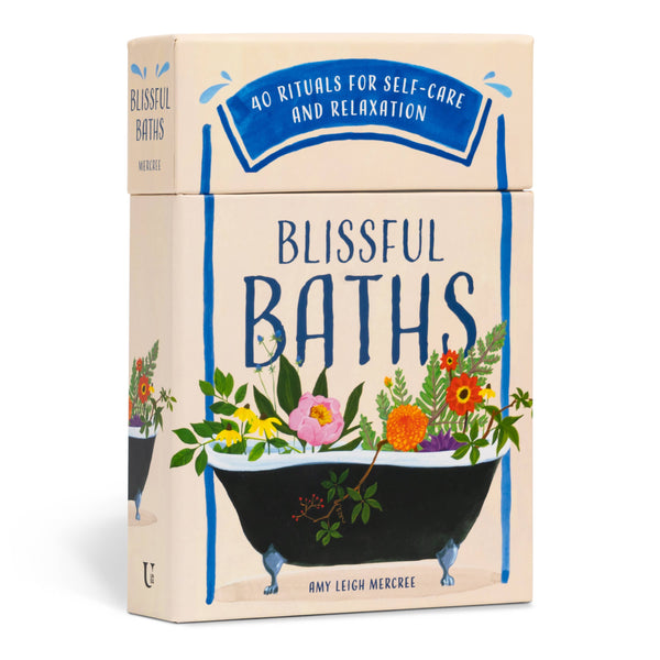 Blissful Baths: 40 Rituals for Self - Care Card Deck - DIGS