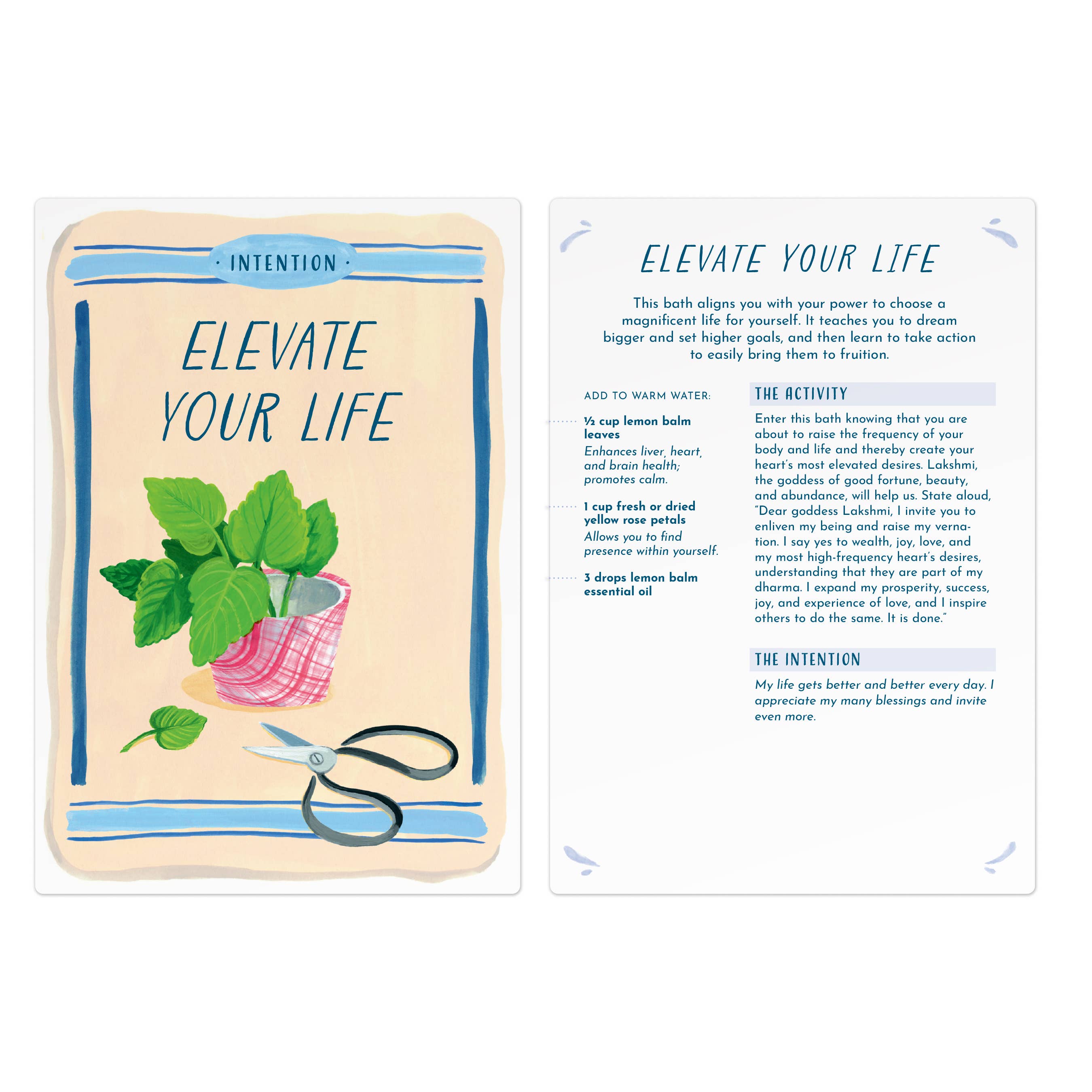 Blissful Baths: 40 Rituals for Self - Care Card Deck - DIGS