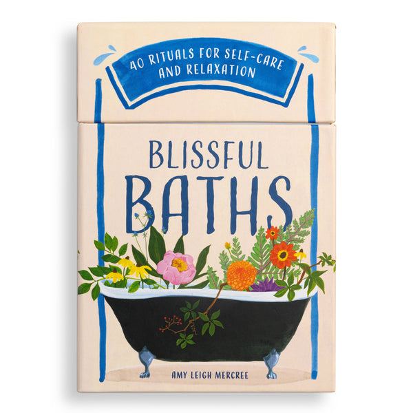 Blissful Baths: 40 Rituals for Self - Care Card Deck - DIGS