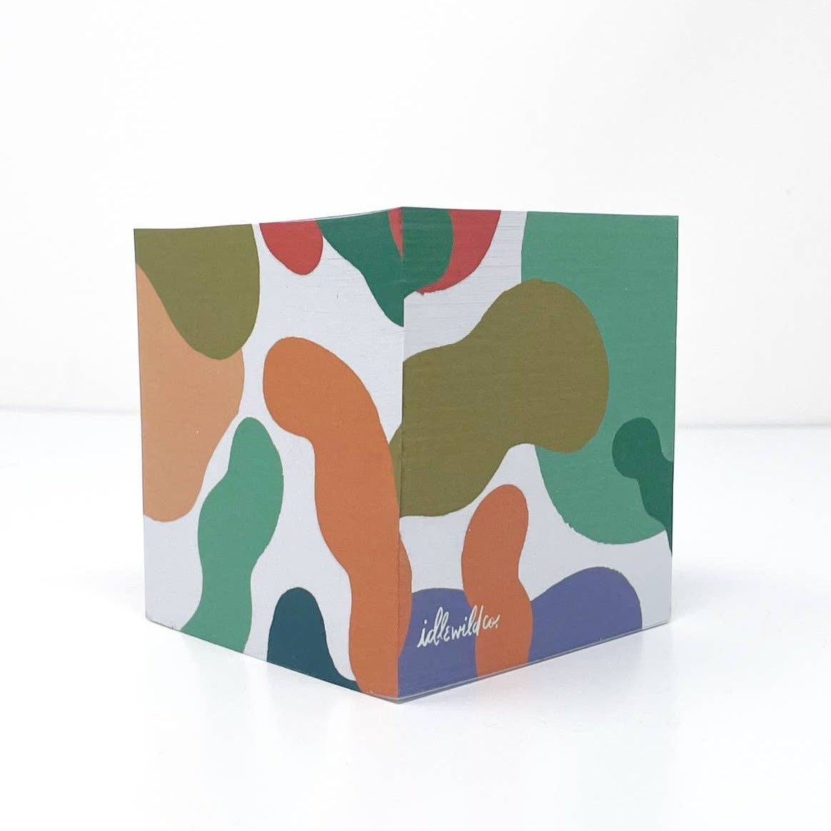 Blobs Sticky Note Cube - DIGS
