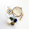 Blue Peony Punch Needle Kit - DIGS