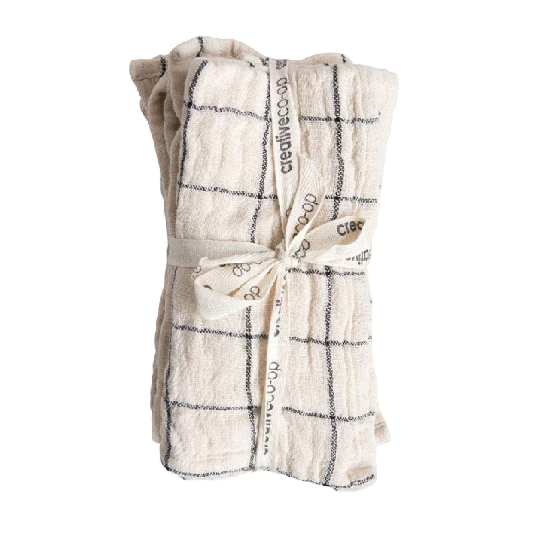 Blue Plaid & Stripe Napkins - DIGS