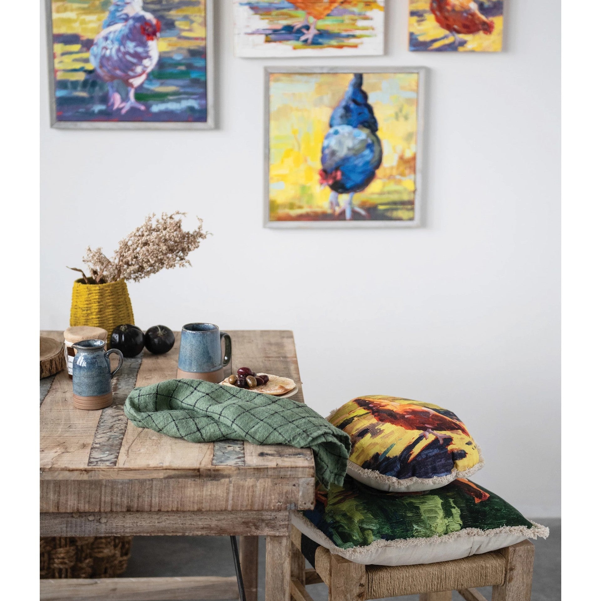 Blue Reactive Glaze Mug - DIGS