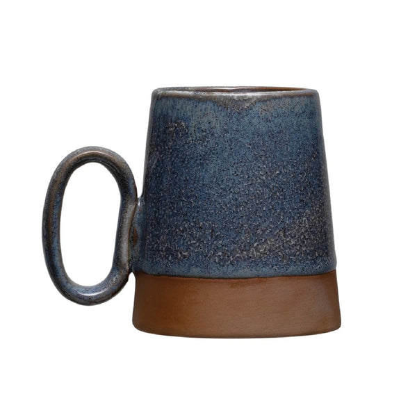 Blue Reactive Glaze Mug - DIGS