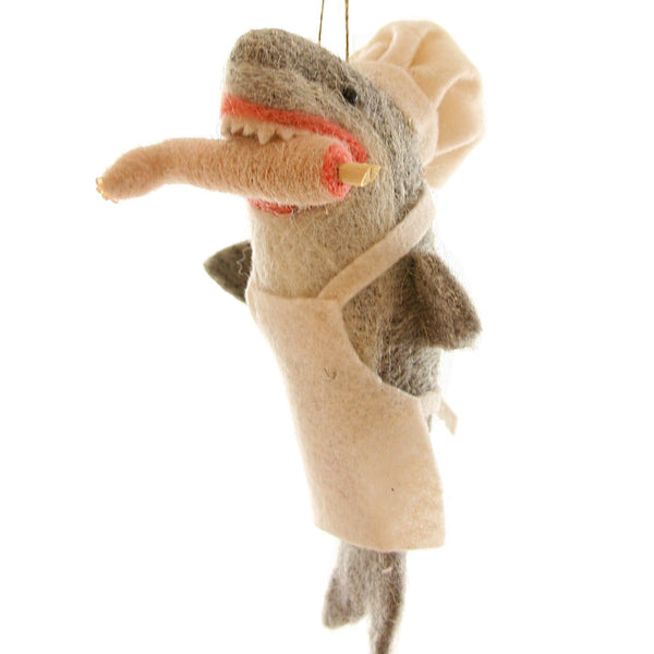 Bon Appetit Shark Ornament - DIGS