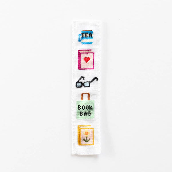 Bookish Cross Stitch Bookmark Kit - DIGS