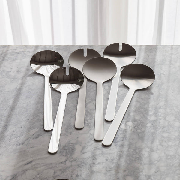Borough Stainless Salad Servers - DIGS