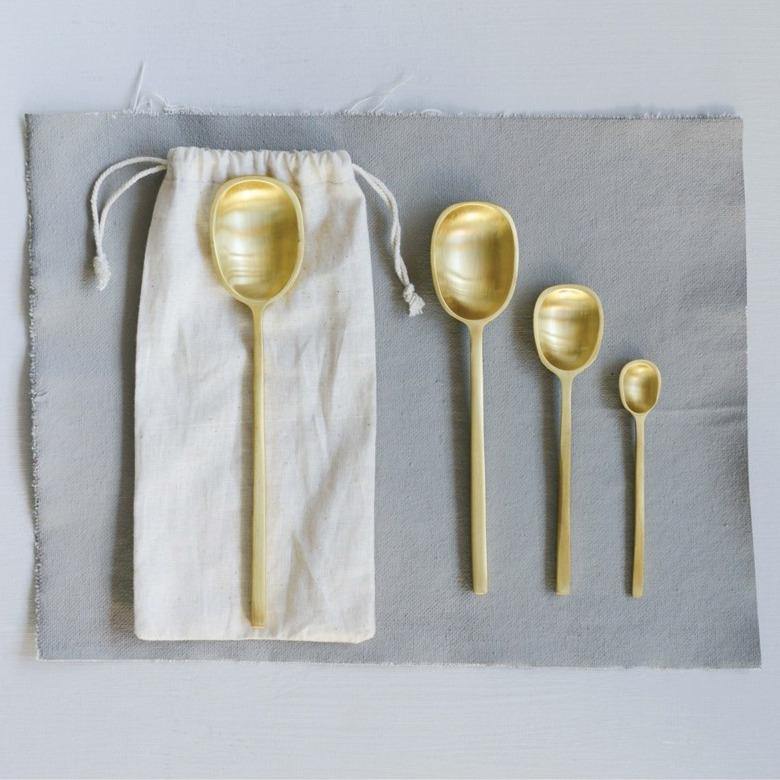 Brass Spoons Set - DIGS