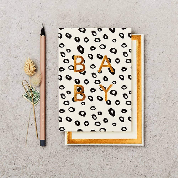 B&W Baby Card - DIGS