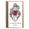 Capricorn the Goat Zodiac Card - DIGS