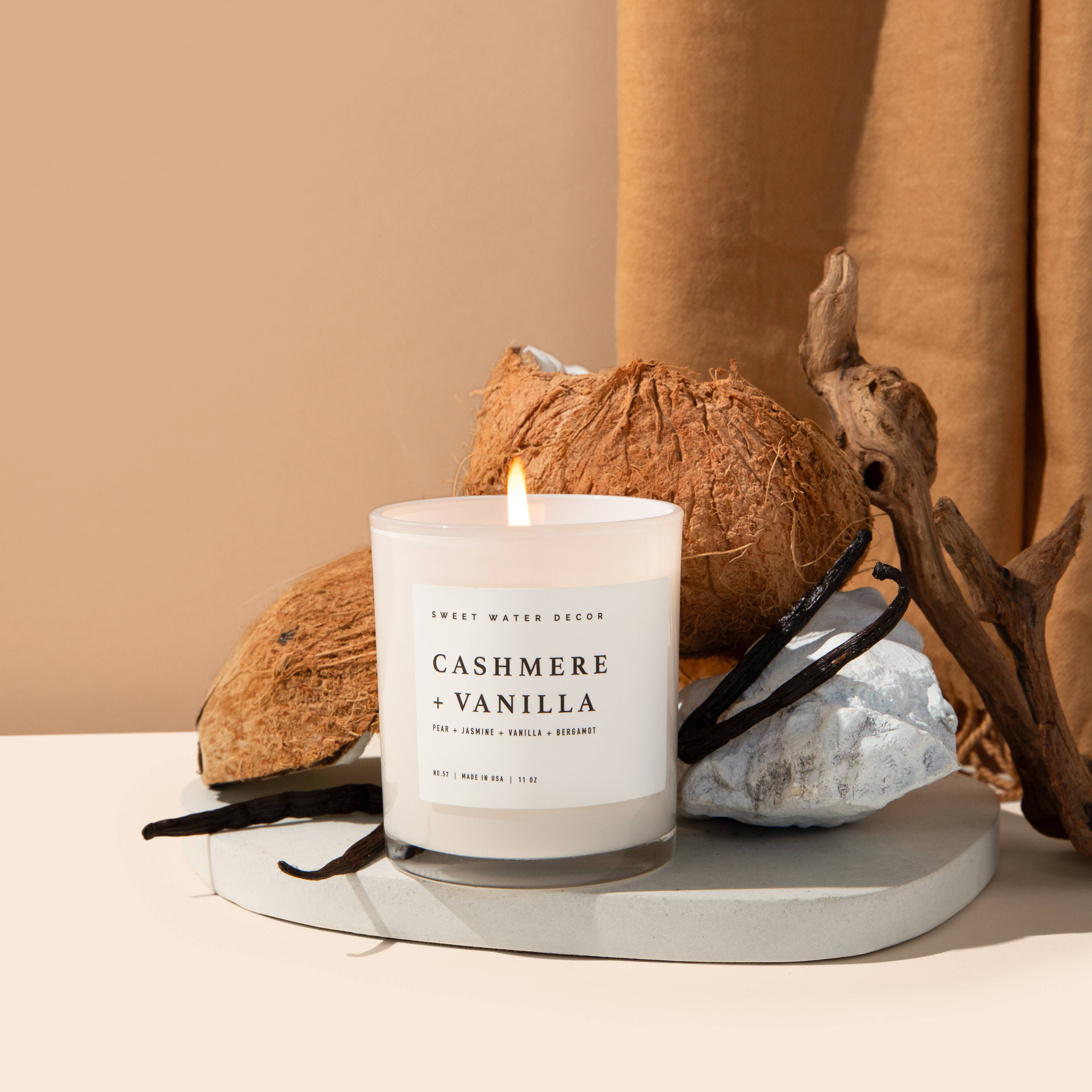 Cashmere & Vanilla Soy Candle - DIGS