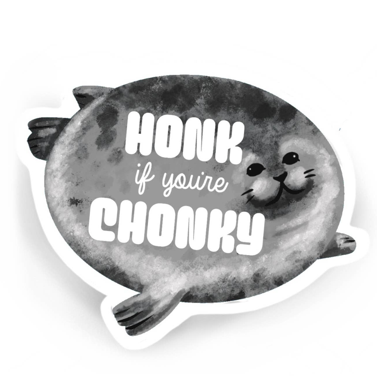 Chonky Seal Sticker - DIGS