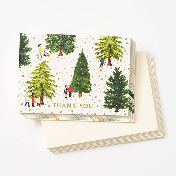 Christmas Tree Farm Thank You Set - DIGS