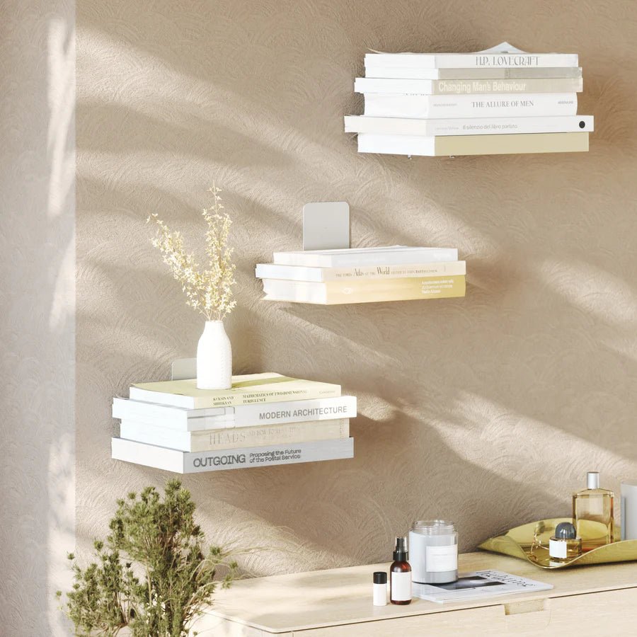 Conceal Floating Bookshelf - DIGS