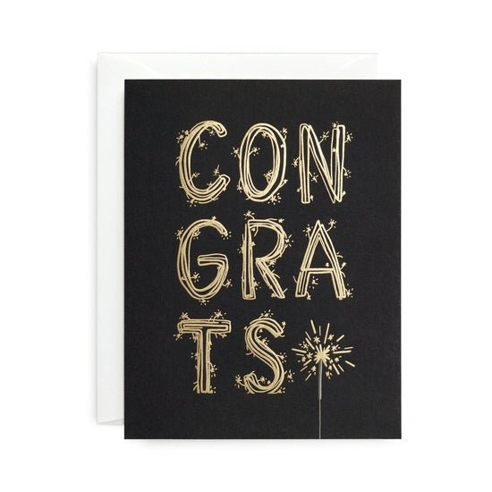 Congrats Sparkler Card - DIGS