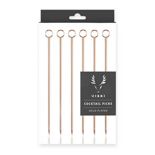 Copper - Plated Cocktail Picks - DIGS