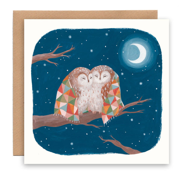 Cozy Owls Card - DIGS