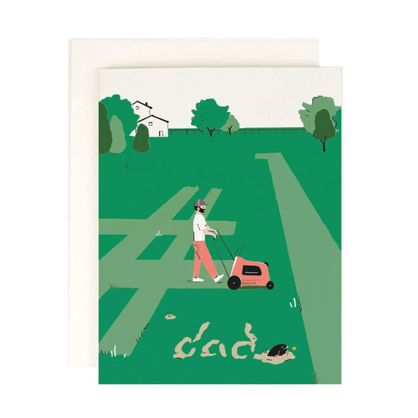 Dad Mowing Card - DIGS