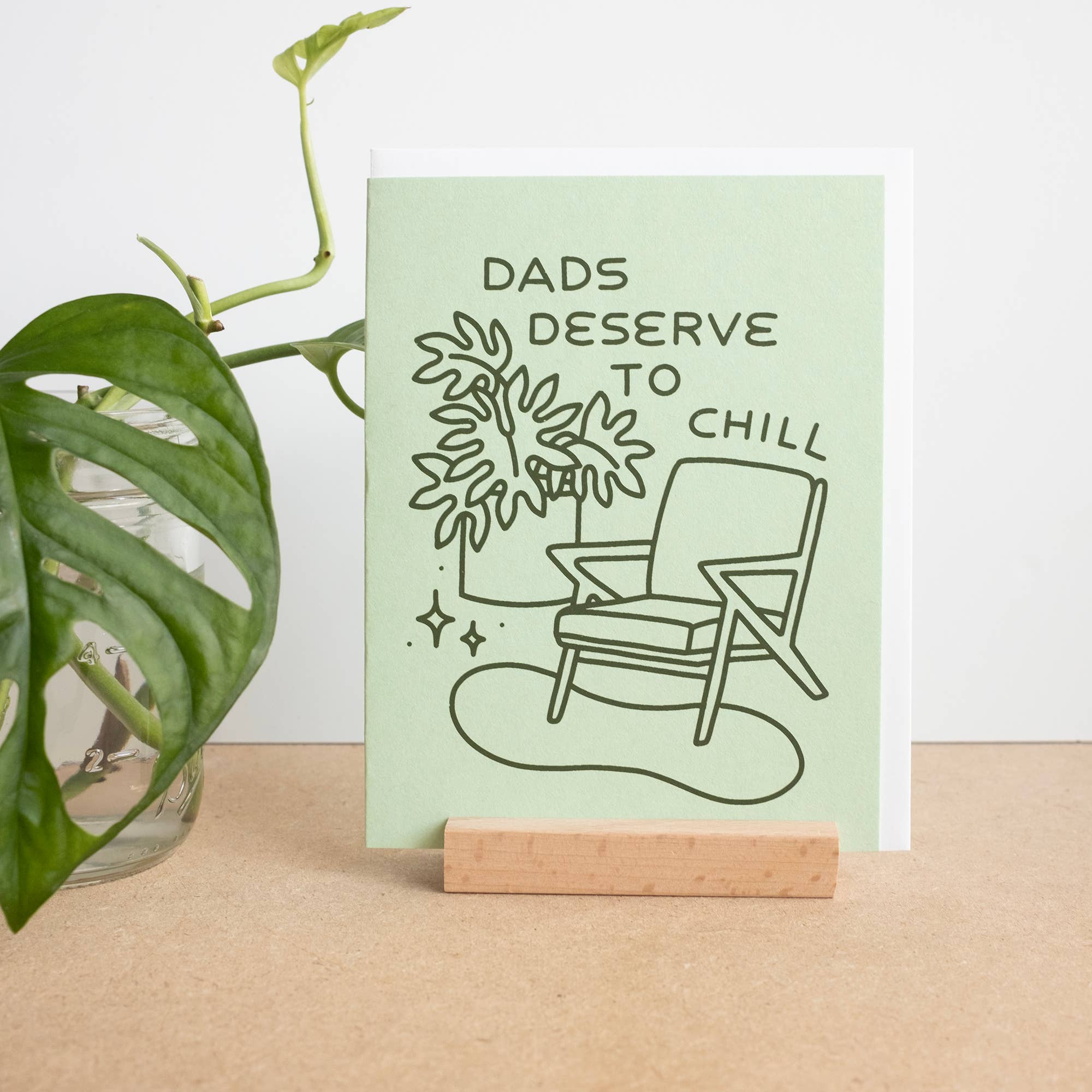 Dads Deserve to Chill Card - DIGS