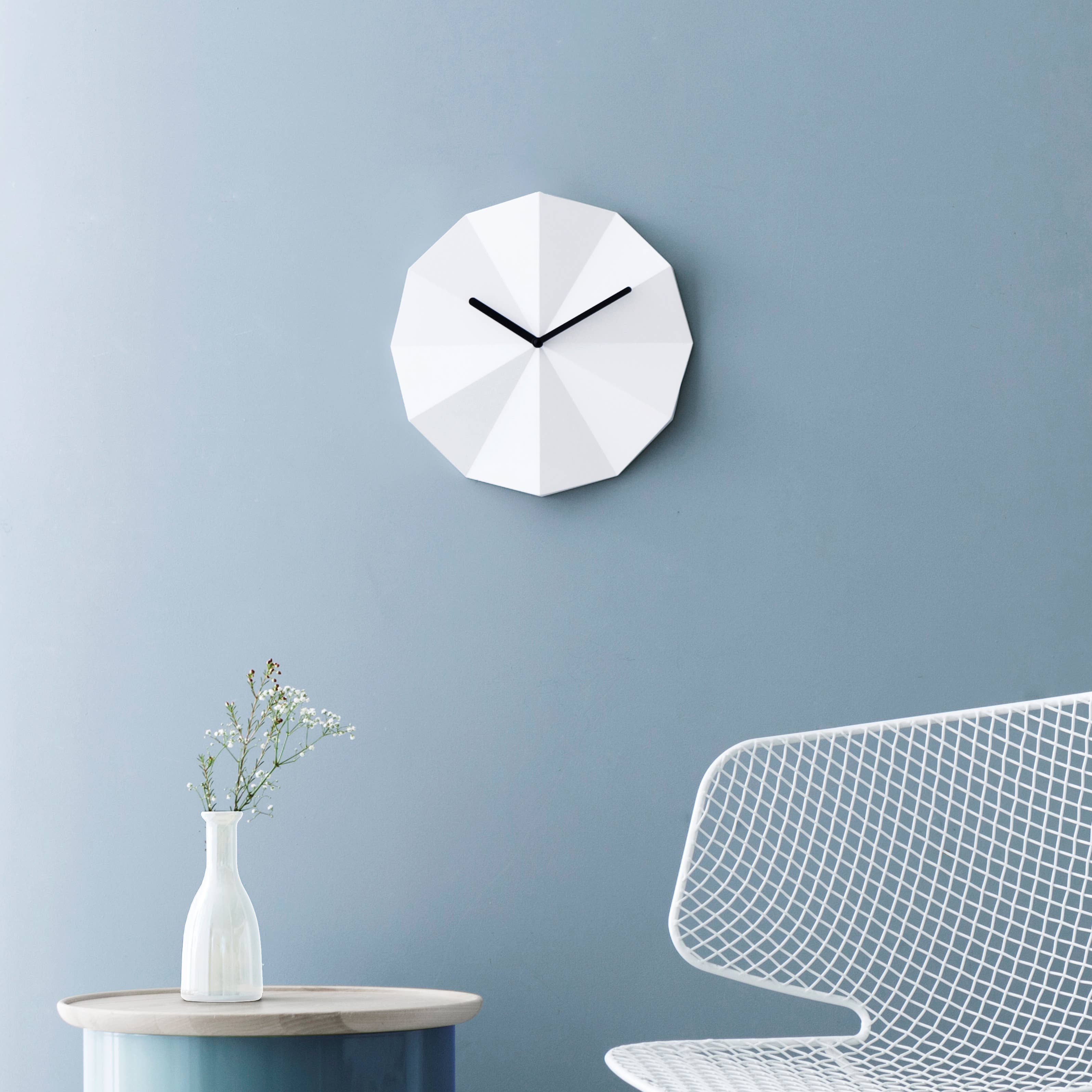 Delta Clock: White - DIGS