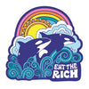 Eat the Rich Orcas Sticker - DIGS