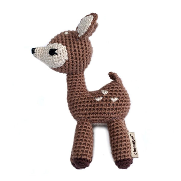 Fawn Crocheted Rattle - DIGS