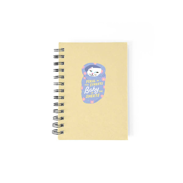 Feral in the Streets, Baby in the Sheets Sticker - DIGS