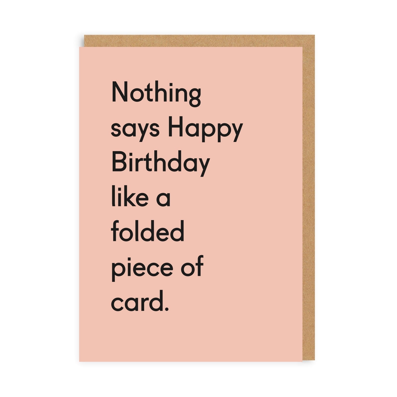 Folded Piece Of Card - DIGS