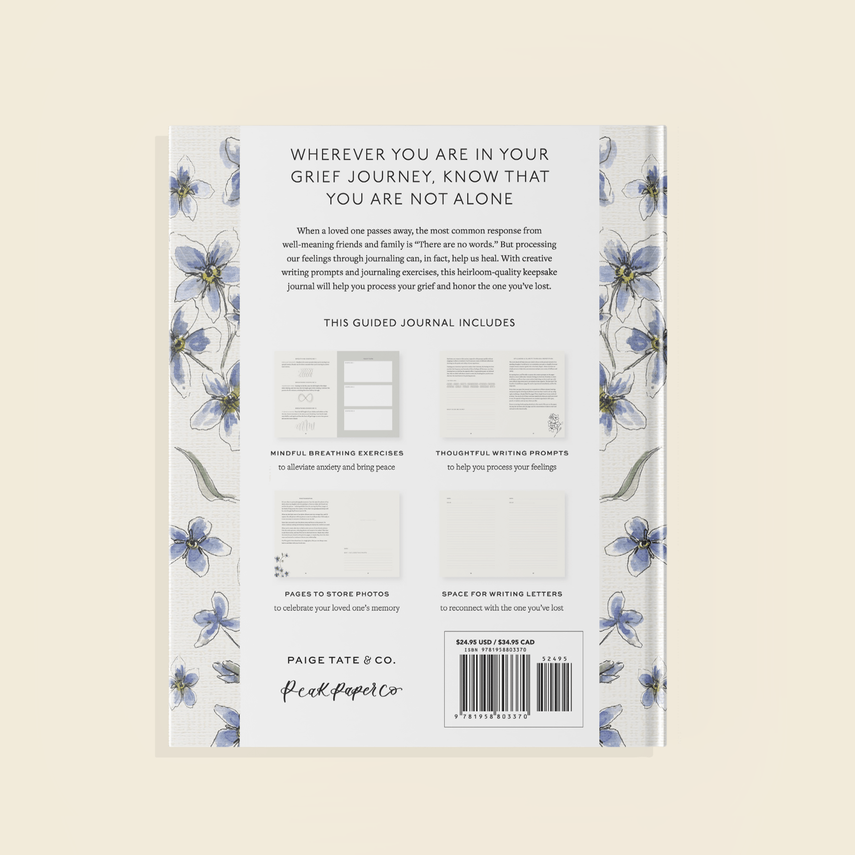 Forget You Not Grief Journal - DIGS