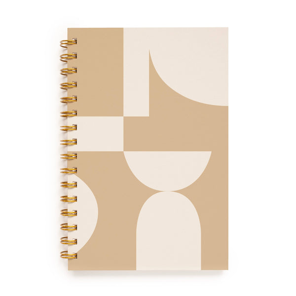 Form Geometry Lined Notebook - DIGS