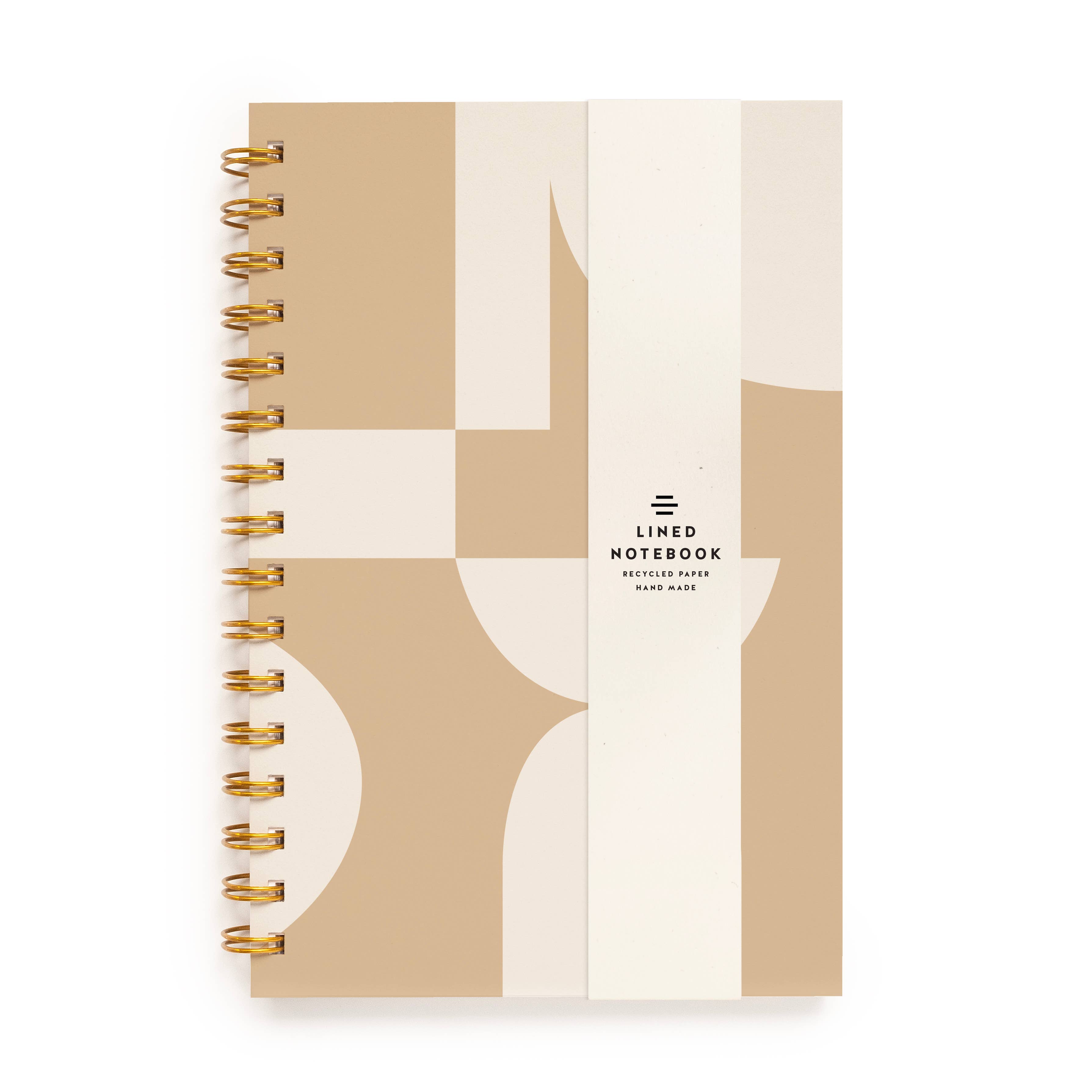 Form Geometry Lined Notebook - DIGS