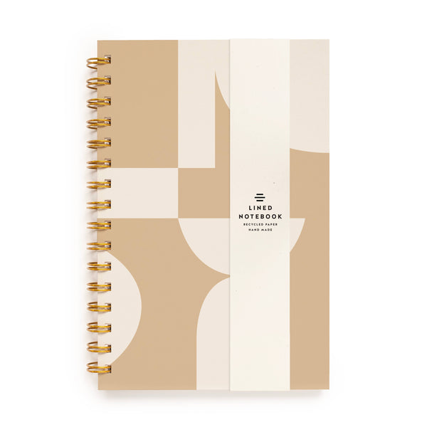 Form Geometry Lined Notebook - DIGS