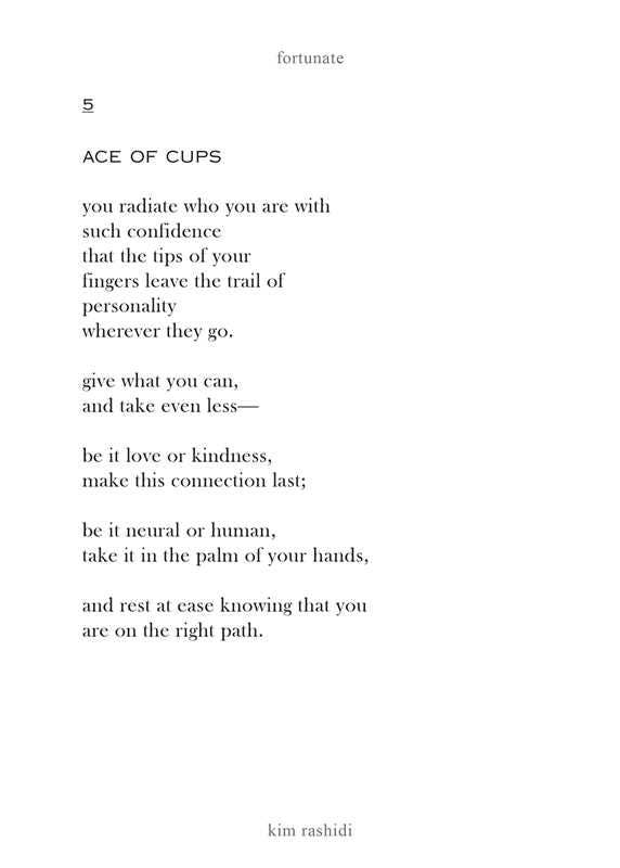 Fortunate: Tarot Poetry - DIGS