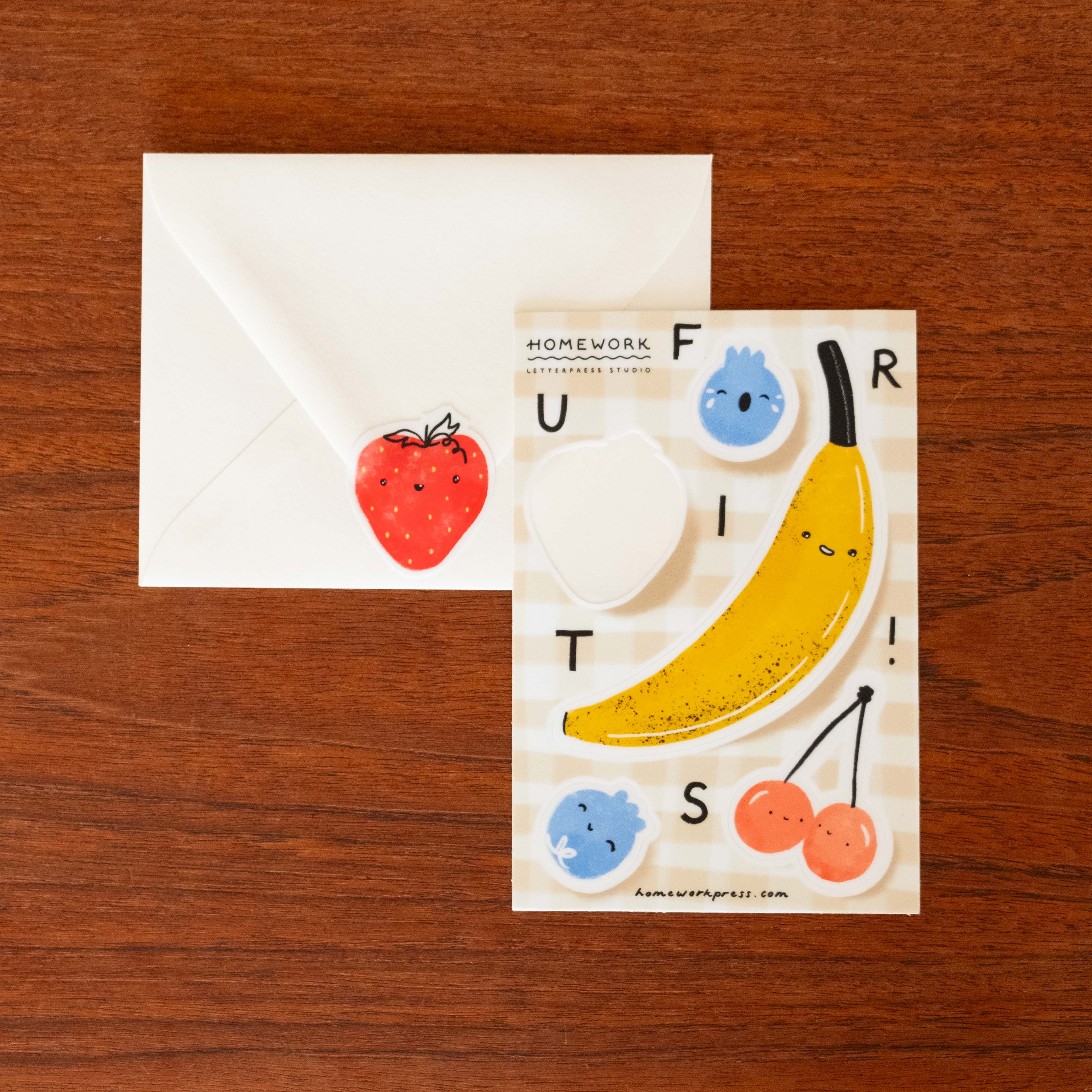 Fruits Sticker Sheet - DIGS