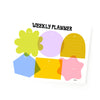 Fun With Shapes Weekly Desk Planner - DIGS