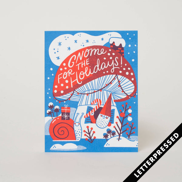 Gnome For The Holidays Card - DIGS