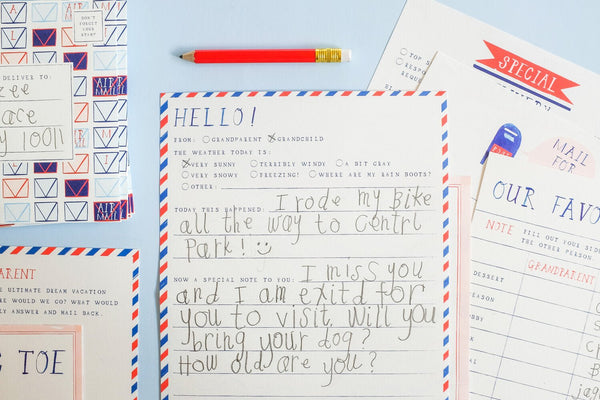 Grandparent + Grandchild Pen Pal Kit - DIGS