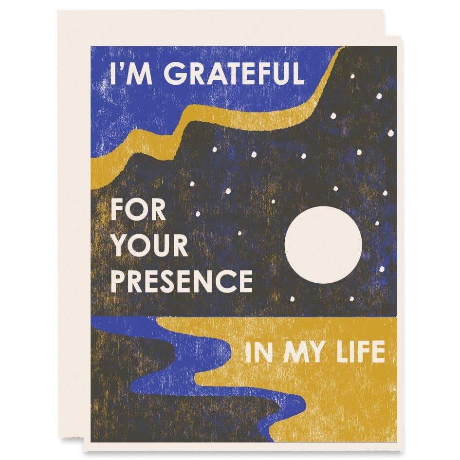 Grateful For Your Presence Card - DIGS