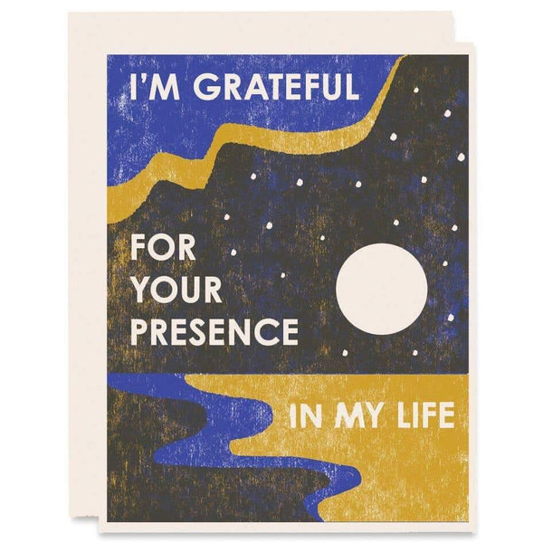 Grateful For Your Presence Card - DIGS