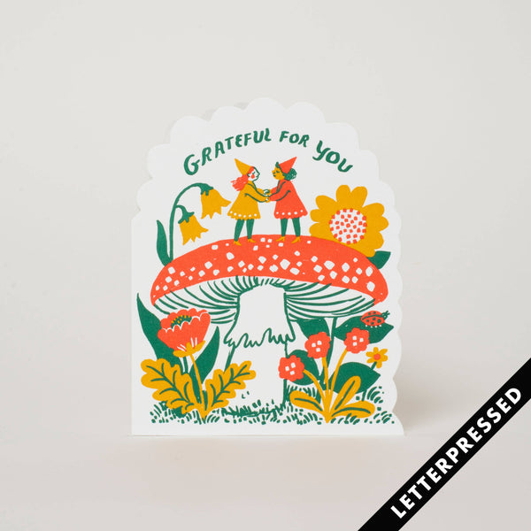 Grateful Gnomes Card - DIGS
