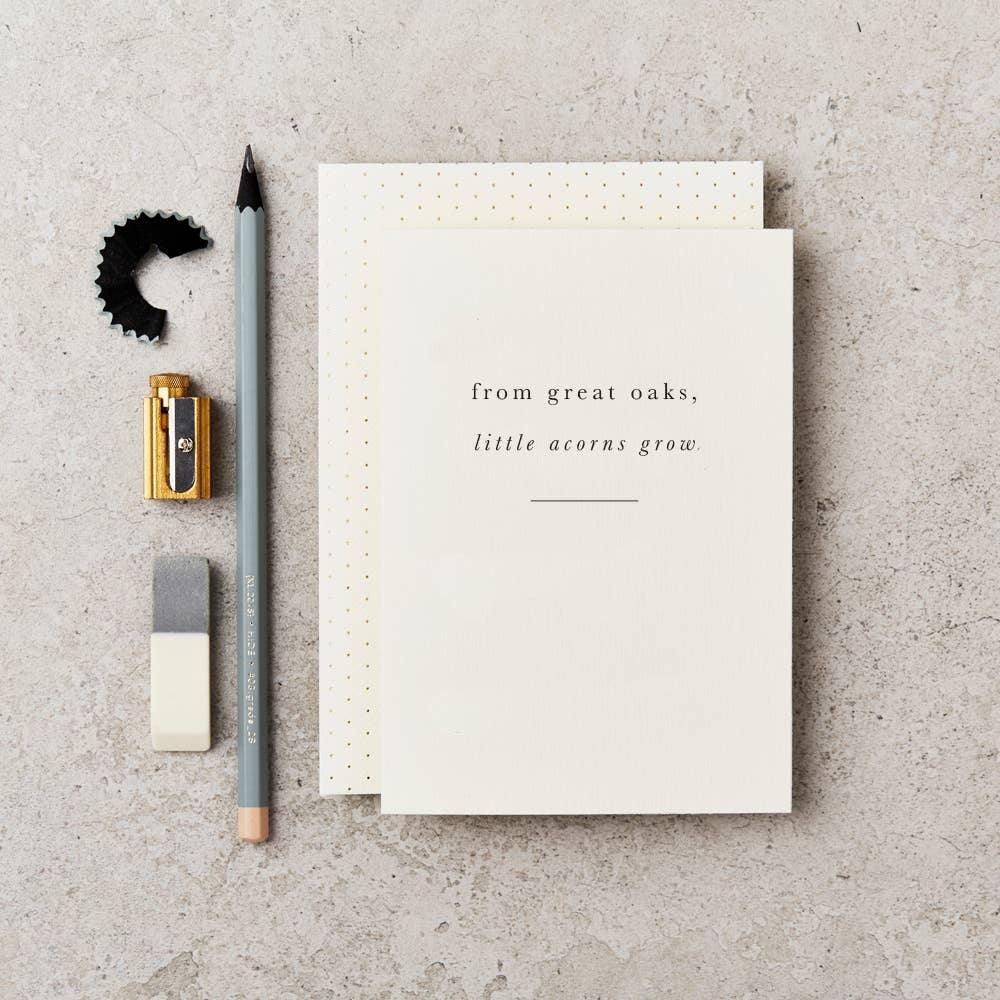 Great Oaks New Baby Card - DIGS