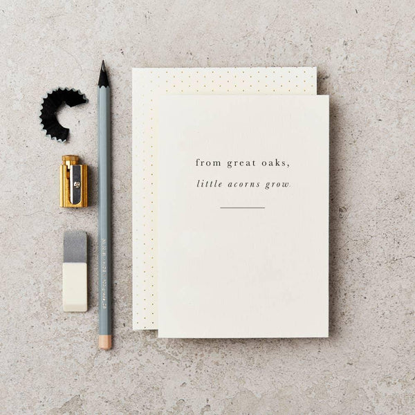 Great Oaks New Baby Card - DIGS