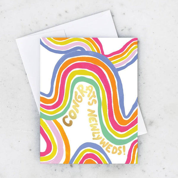 Groovy Newlyweds Card - DIGS