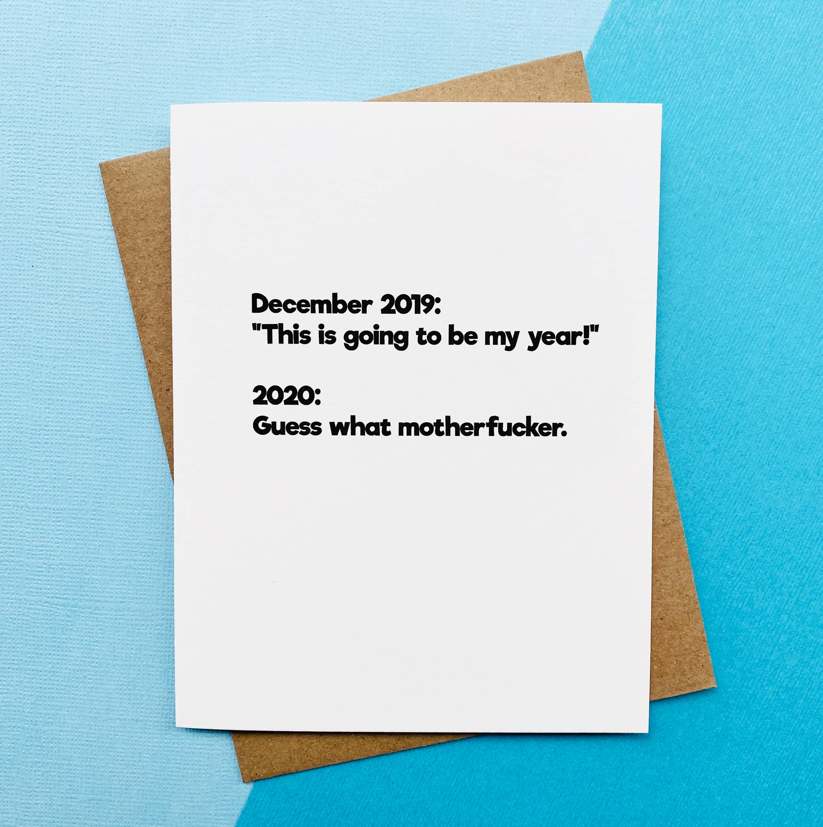 Guess What Holiday Card - DIGS