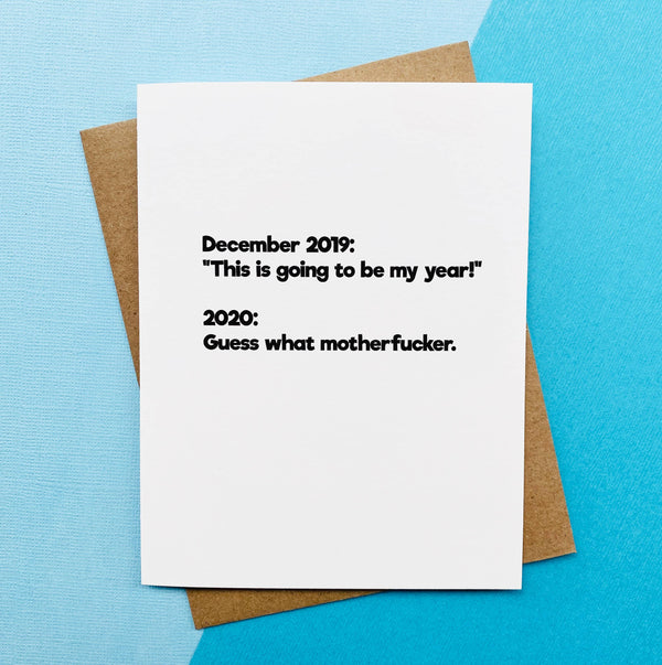 Guess What Holiday Card - DIGS